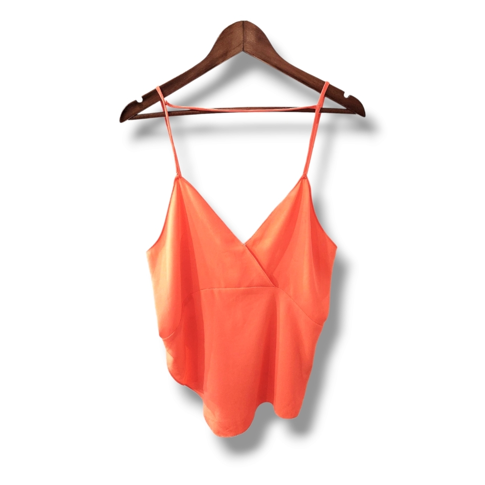 Ark & Co. Strappy Saturated Wrap Neon Tank Top